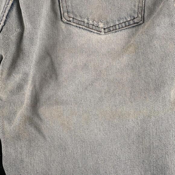 VTG Levis 505 Orange Tab Jeans Men 36x31 Upcycled Thrashed Skate 90's Distressed - Picture 9 of 10